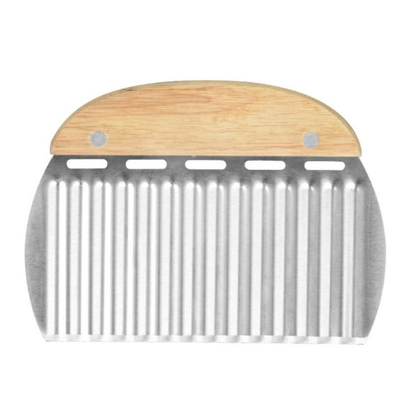 XKHZJL Potato Slicer,Large Potato Crinkle Cutter,Waffle Fry Cutter for Potatoes,Stainless Steel Vegetable Slicer,French Fry Crinkle Slicing,Wavy Slicing for Veggies,Cucumber Chopper,Carrot Chopper