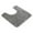 Gray, variant on Ruimatai Toilet Rugs U-Shaped, Extra Soft Plush Bath Mats for Bathroom Floor, Chenille Non-slip Rubber Backing, Dry Quickly, Machine Washable, Non-Slip Toilet Bath Mat