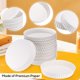 thumbnail image 5 of 100 Uds. Tapas de vasos de papel, taza desechable, tapa de taza, tapas desechables para chocolate caliente, tapas desechables para café expreso, tapas desechables para café con leche, 5 of 7