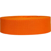 Strapworks Heavyweight Polypropylene Webbing - Heavy Duty Poly Strapping for Outdoor DIY Gear Repair, 1.5 Inch x 25