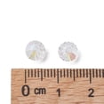 thumbnail image 4 of Preciosaeg Beads Czech Bicone(451 69 302 Rondelle) 00030 201 Glitter 6mm Hole: 1mm, 4 of 4