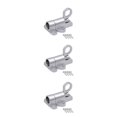thumbnail image 3 of sweethay Hot Xd -Aluminium Legering Beveiliging Automatische Venster Gate Lock Voorjaar Bounce Deur Klink Black Silver Type7 NO7, 3 of 6