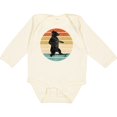 thumbnail image 3 of Inktastic Skateboard Bear Retro Sunset Boys or Girls Long Sleeve Baby Bodysuit, 3 of 5
