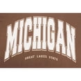 thumbnail image 5 of Ambar Women's Michigan Printed Short Sleeve Tshirt, Brown \ Stone,S - US, 5 of 5