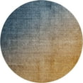 thumbnail image 2 of Addison Rugs Mayfield Washable Transitional Ombre Navy Round Rug, 8' x 8', 2 of 5