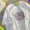 thumbnail image 3 of Camiseta con estampado de frutas Kawaii para mujer, de manga corta Camiseta holgada Harajuku, camiseta de gran tamaño, ropa Y2k, Camiseta estampada de Anime, 3 of 5