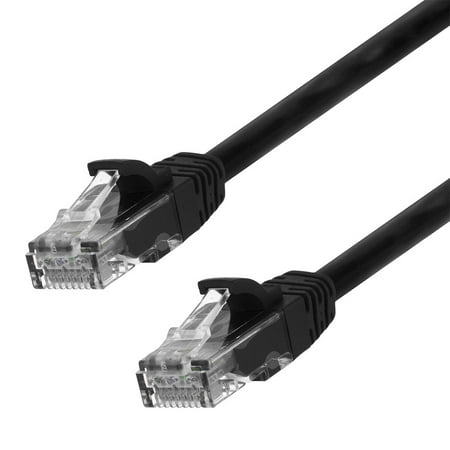 NavePoint Ethernet Patch Cable CAT6A  UTP  24AWG  1 Ft  10 pack  Black price history on PriceWatchPro