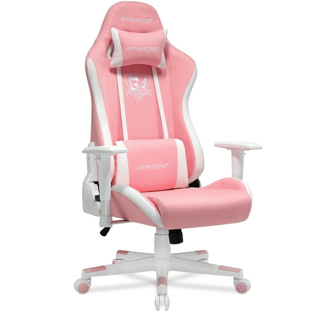 Gtracing Gaming Chair Fabric Height Adjustable Reclining Office Chair