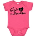 thumbnail image 3 of Inktastic Bestie Frenchie Boys or Girls Baby Bodysuit, 3 of 5
