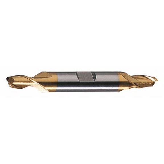 CLEVELAND C33682 Square End Mill,1-9/16" L of Cut,TiN