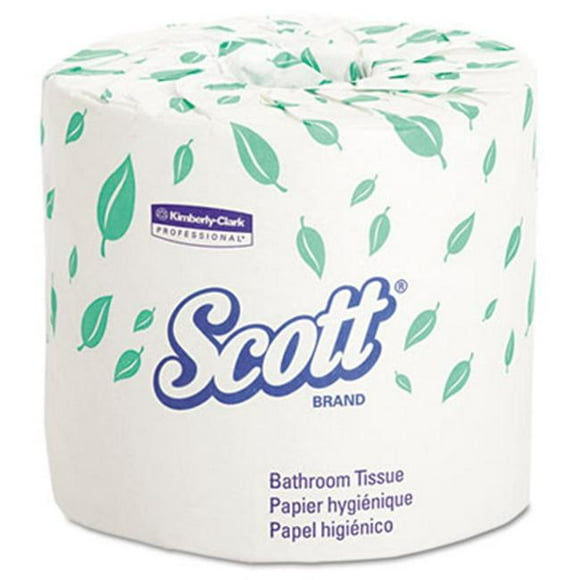 KIMBERLY-CLARK PROFESSIONAL* 04460 SCOTT Tissu de Salle de Bain en Relief de Première Qualité- 605 Feuilles/rouleau