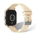 thumbnail image 3 of Hombres Reloj inteligente Digital Bluetooth compatible Llamada Pantalla táctil Reloj de pulsera Fitness Ritmo cardíaco Reproductor de música Smartwatch Electrónica Correa de silicona dorada Inevent EL005787-06B, 3 of 6
