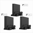 thumbnail image 2 of DOBE PS4 4-in-1 Cooling Stand - All-in-One Base for PS4/PS4 Slim/PS4 Pro with Turbo Fan, Disc Storage, Dual Controller Charger & Anti-Slip Design, 2 of 5