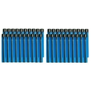 BOOMco. Blue with Black Stripe Smart Stick Darts, 40-Pack by Mattel