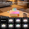 thumbnail image 5 of 4-in-1 Sleep Sound Machine with White Noise, Bluetooth Speaker, 11 Colors RGB Night Light & Aroma Diffuser, 1-5H Auto Timer for Baby Kids Adults Bedroom, 5 of 8