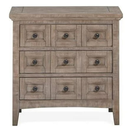 Bowery Hill Traditional Brown Finish Place Wood Drawer Nightstand