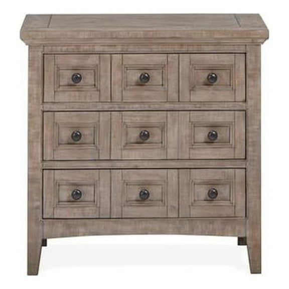 Bowery Hill Traditional Brown Finish Place Wood Drawer Nightstand