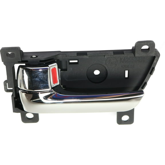 Interior Door Handle Compatible with 2011-2015 Kia Sorento Front or Rear, Driver Side Chrome