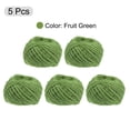 thumbnail image 3 of Uxcell 82ft Jute Twine 0.04inch 3 Ply Natural String for DIY Crafts Fruit Green 5Pack, 3 of 7