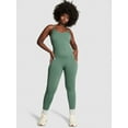 thumbnail image 2 of Victoria's Secret PINK The Wave Soft Seamless Runsie in Fresh Forest - Extra Small, 2 of 3