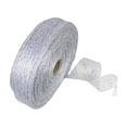 thumbnail image 1 of HWRETIE Glitter Mesh Wired Ribbon Roll 2M,Sheer Crinkle Net Decorative Ribbon for Christmas Tree,Wreath,Gift Wrapping,Home Holiday Decor, 1 of 7