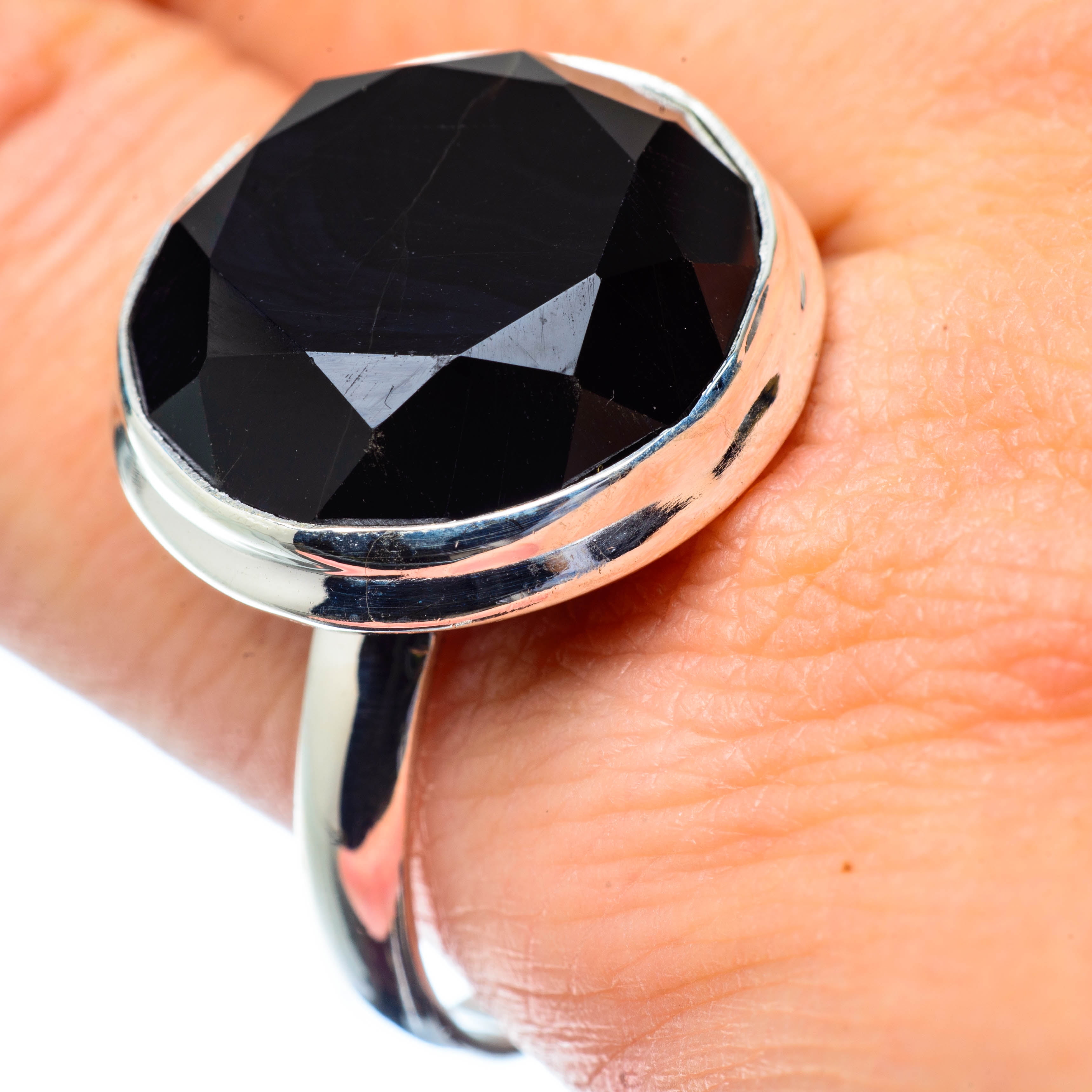 Ana Silver Co Large Black Onyx Ring Size 12 75 925 Sterling Silver Handmade Boho Vintage Jewelry Ring Walmart Com Walmart Com