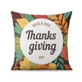thumbnail image 4 of Grateful Autumn Pumpkin Pillow Covers Set Of 4, Linen Fall Colors Pillow Covers Home Decor, 4 of 5