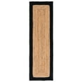 thumbnail image 5 of SAFAVIEH Natural Fiber Delroy Bordered Area Rug, Natural/Black, 8' x 10', 5 of 10