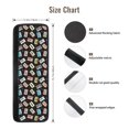 thumbnail image 3 of Refrigerator Door Handle Covers Set of 2, Colorful retro tape Adjustable Non Slip Fridge Handle Covers, Appliance Handle Covers for Dishwasher Cuteness Oven Kitchen Decor, 3 of 6