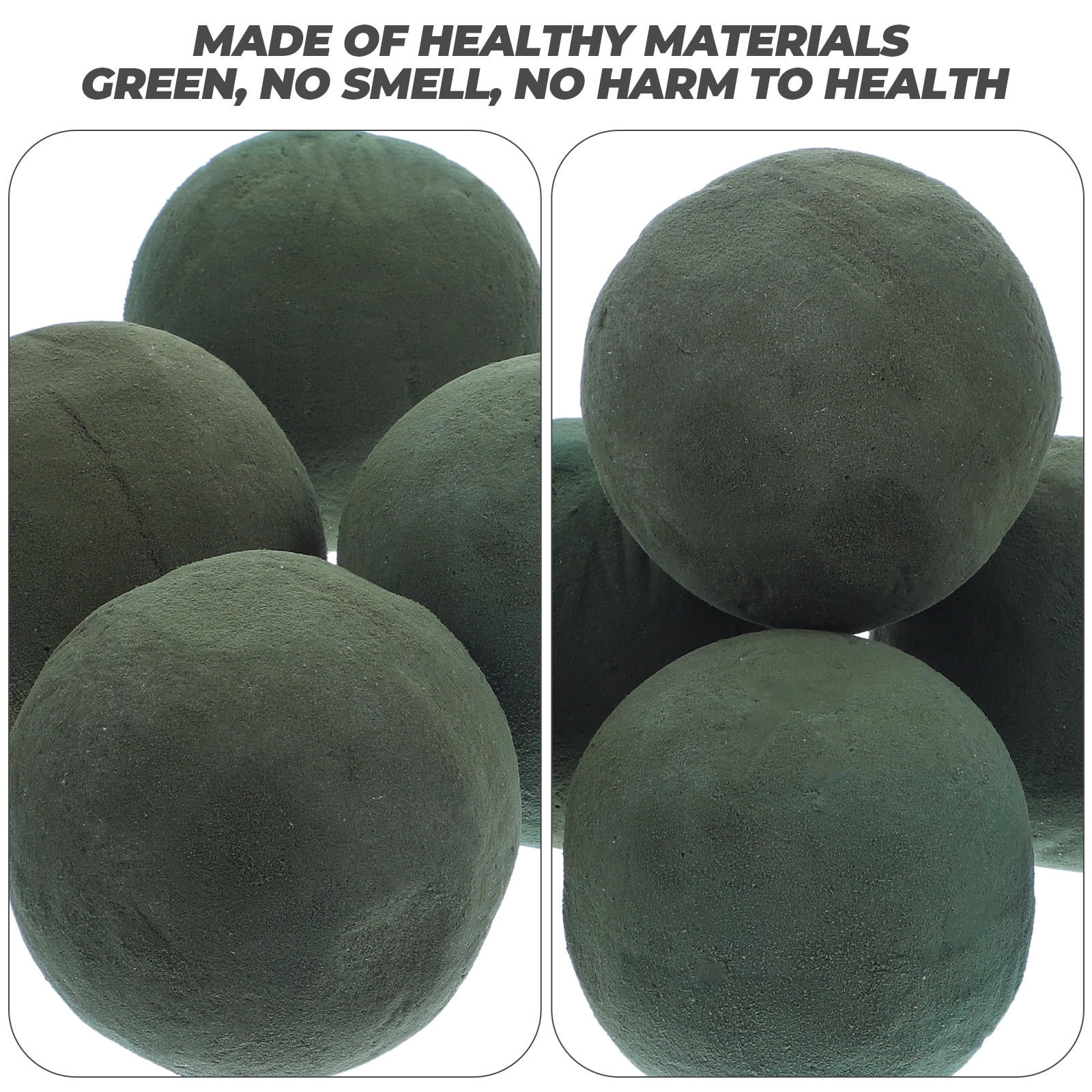 UPOUART 6Pcs Floral Foam Green Flower Mud for Wedding Party Use with Easy Custom Cutting