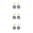 thumbnail image 2 of Pendientes colgantes Minnieouse accesorios geométricos para mujer Acrílico Blanco/Negro/Café claro/Café oscuro/Rosa amarillo/Rosa Azul, 2 of 6