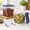 2 X 18.0(QT), variant on 2 Pack 22 Qtmercial Food Storcontainers With Lids r Large Square Handles For Flour Rice Pet And Bulk