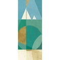thumbnail image 3 of Charron, Veronique 10x18 Black Modern Framed Museum Art Print Titled - Seascape III, 3 of 5