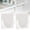 A, variant on Shower Rod Holder, Adhesive Bracket, 1.57 Inch No Drill Curtain Rod Brackets, Self Stick Tension Rod Support Clips, Clear Plastic Mounting Sticker Holder for Bathroom Wardrobe Window Closet, 2 Pack