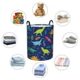 thumbnail image 6 of Goofa Dinosaurs Printed Circular Hamper,Laundry Basket with Handles,Storage Baskets Foldable,Large Capacity Laundry Hamper-Medium, 6 of 8