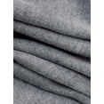 thumbnail image 6 of Womens Cropped Jacket Casual Zip Up Varsity Jackets Trendy Outwear Coats with Welt Pockets Gray M, 6 of 9