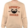 thumbnail image 2 of Spooky Squad Sweatshirt Unisex Medium Sand, 2 of 5