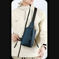thumbnail image 4 of Waterproof Crossbody Bag, Business Travel Bag, Durable Polyester Material, Adjustable Shoulder Strap, For Men, Commuting/Office Use, Anti-Theft Features, Urban Style, Large Capacity, Everyda, 4 of 8