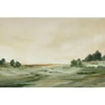 thumbnail image 3 of Ian C 14x11 Black Modern Framed Museum Art Print Titled - Green Landscape, 3 of 5