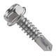 thumbnail image 1 of Mewudecor #10 X 1 (1/4"" A 3"" Disponible) Tornillos De Chapa Autoperforantes Con Cabeza De Arandela Hexagonal Con Punta De Taladro De Acero Inoxidable 410 100 Pcs, 1 of 1