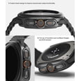 thumbnail image 5 of Ringke Galaxy Watch Ultra [Slim & Glass] Lightweight Anti-Yellowing Watch Case  - Titanium Black, 5 of 11