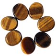 thumbnail image 1 of Tiger Eye Reiki Palm Stones, 1 of 4
