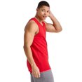 thumbnail image 5 of Hanes Essentials Men’s Tank Top Cotton Sleeveless Tee Midweight Banded Neck Armholes, 5 of 10