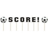 Creative Converting Sports Fanatic Soccer Score Cupcake Picks