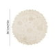 thumbnail image 3 of Snowflake PVC Table Mat, Waterproof Round Table Mat, Western Style Christmas Table Decoration, Heavy Duty, Foldable, Portable, Premium PVC Material, for Kitchen, 3 of 8