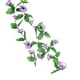 thumbnail image 3 of Guirnalda de girasol artificial de 18 cabezas, simulación de flor, vid, colgante de pared, plástico, flor falsa, ratán, morado claro seitruly HA8325-06B, 3 of 6