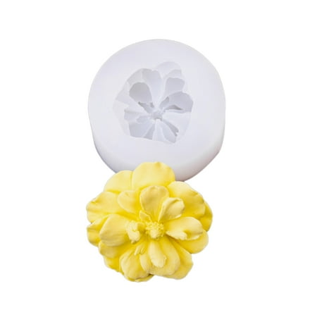 

Candle Silicone Mould Flower Making Mold Fondant Chocolate Candy Cake Decor