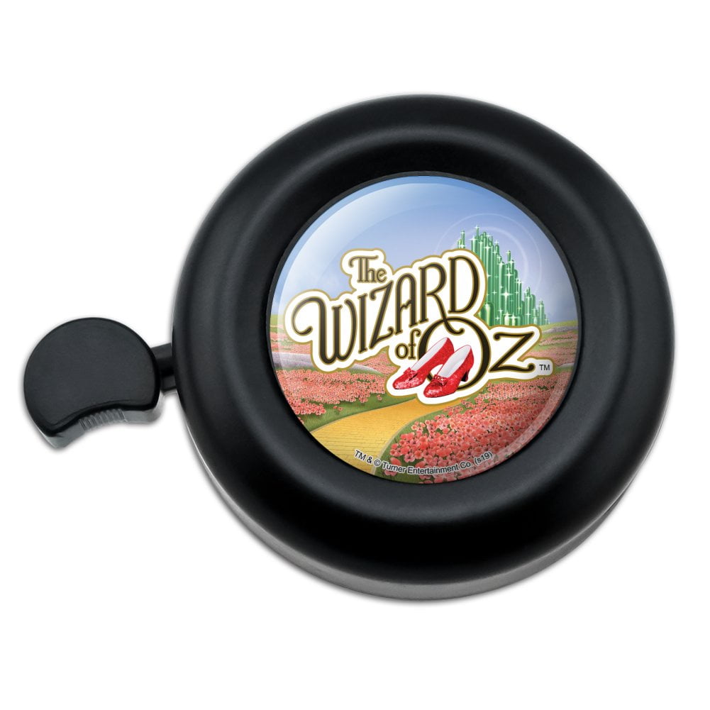 The Wizard of Oz Ruby Slippers Logo Bicycle Handlebar Bike Bell