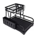 thumbnail image 4 of Escurridor de platos Nikou plegable de doble capa color negro, 4 of 15