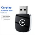 thumbnail image 2 of Caja de IA 2 en 1, CarPlay Inalámbrico, Android Auto, Plug And Play, USB, Adaptador Bluetooth/WiFi para CarPlay con Cable/Android Auto Car B, 2 of 5